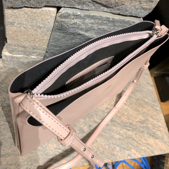 French Connection Folio Purse Pale Pink - Picture 5 of 15